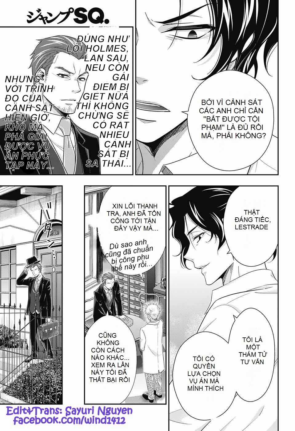 Yukoku No Moriarty Chapter 25 trang 40