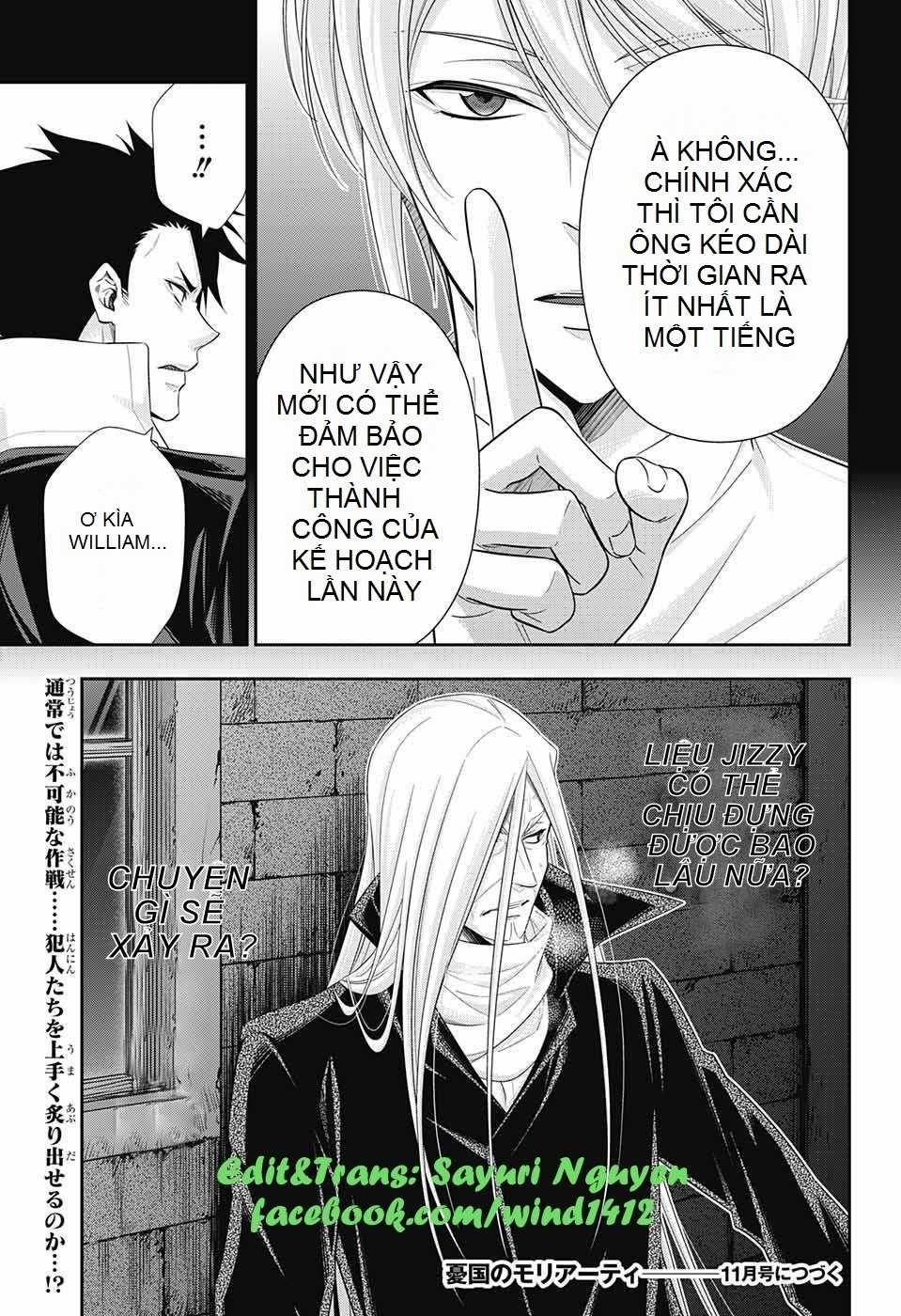 Yukoku No Moriarty Chapter 26 trang 44