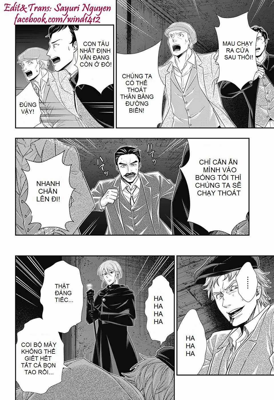 Yukoku No Moriarty Chapter 28 trang 18