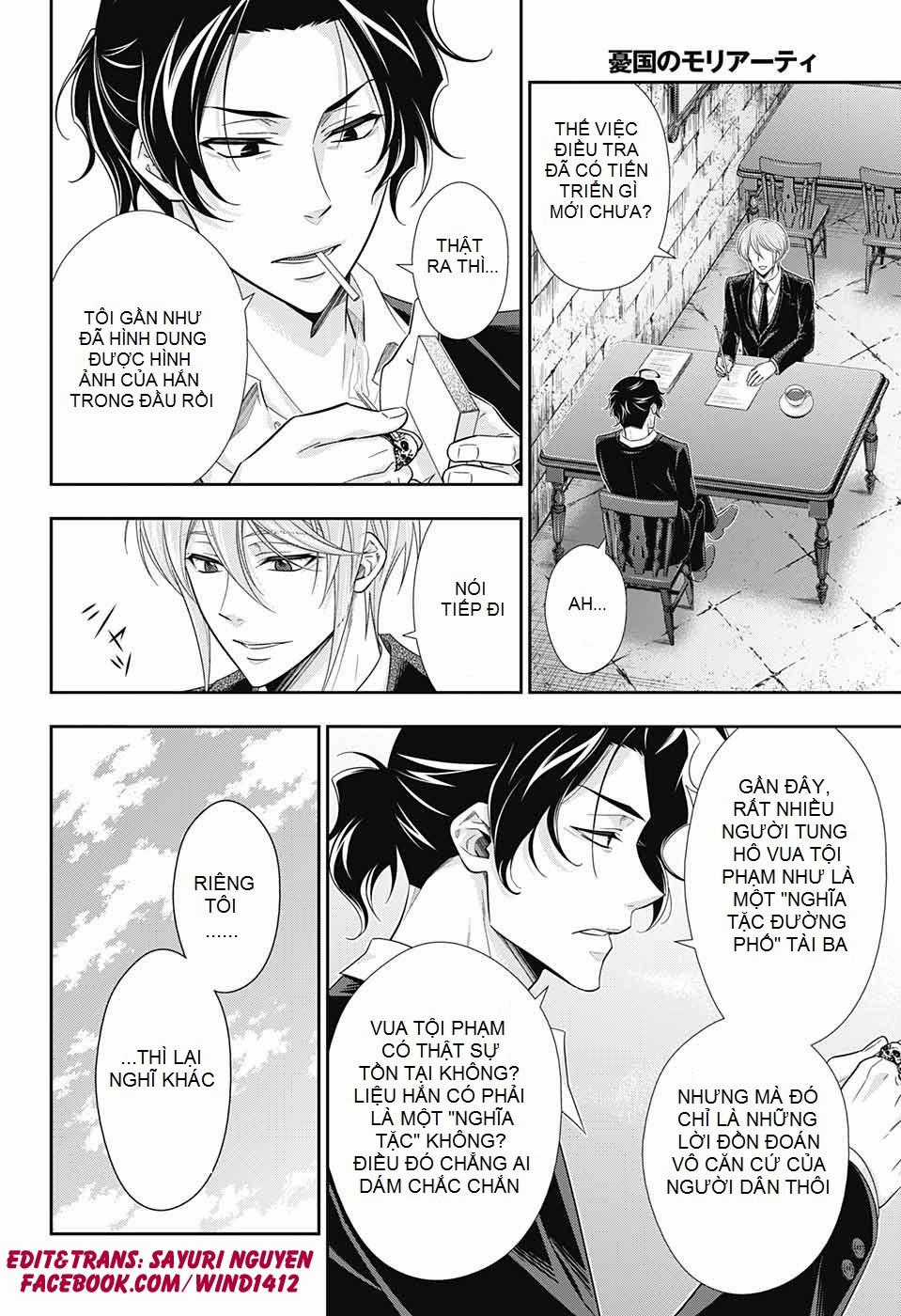 Yukoku No Moriarty Chapter 31 trang 11