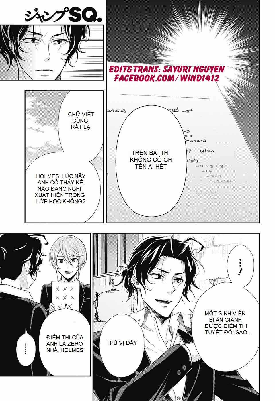 Yukoku No Moriarty Chapter 31 trang 22