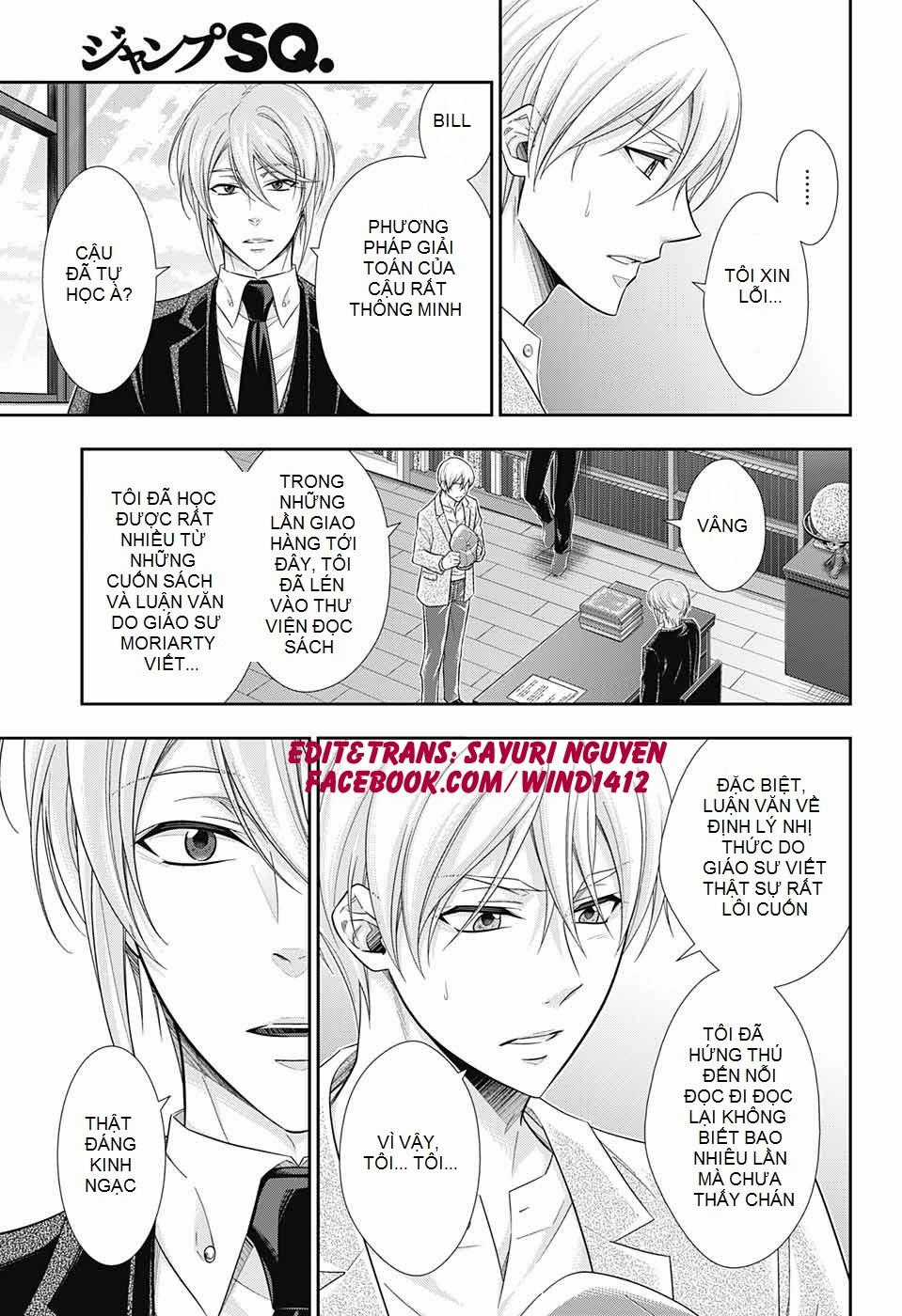 Yukoku No Moriarty Chapter 31 trang 30