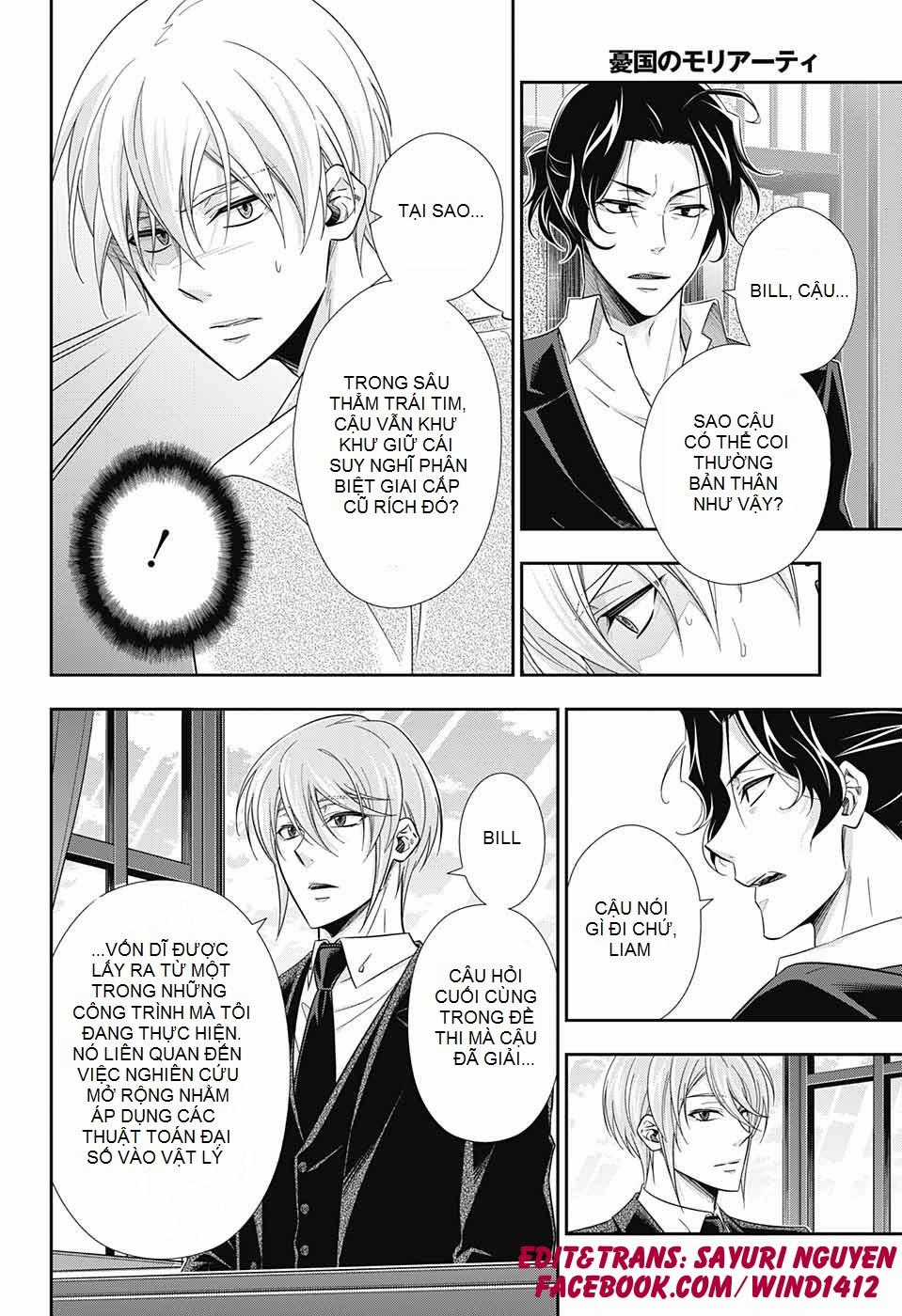 Yukoku No Moriarty Chapter 31 trang 33