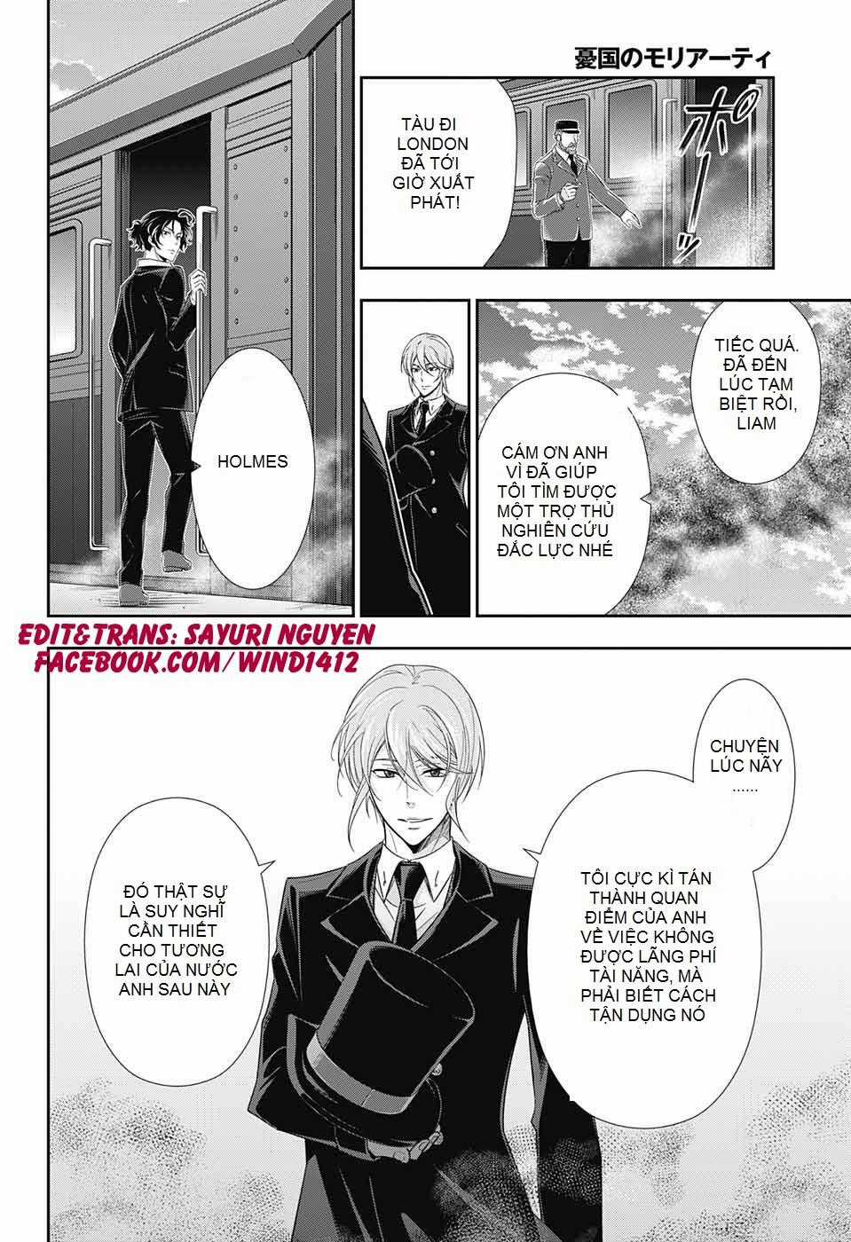 Yukoku No Moriarty Chapter 31 trang 41