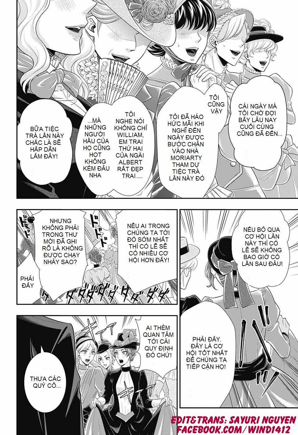 Yukoku No Moriarty Chapter 32 trang 14