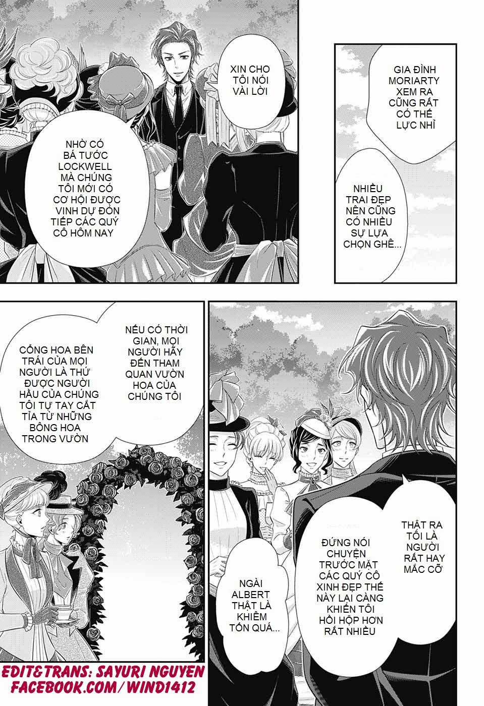 Yukoku No Moriarty Chapter 32 trang 17