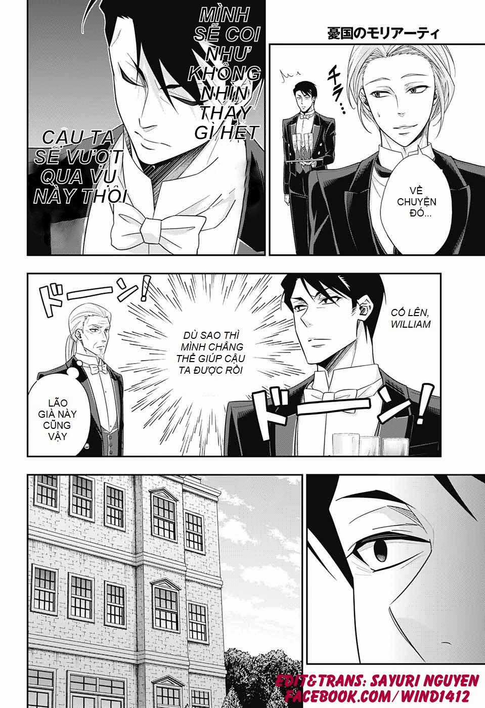 Yukoku No Moriarty Chapter 32 trang 30