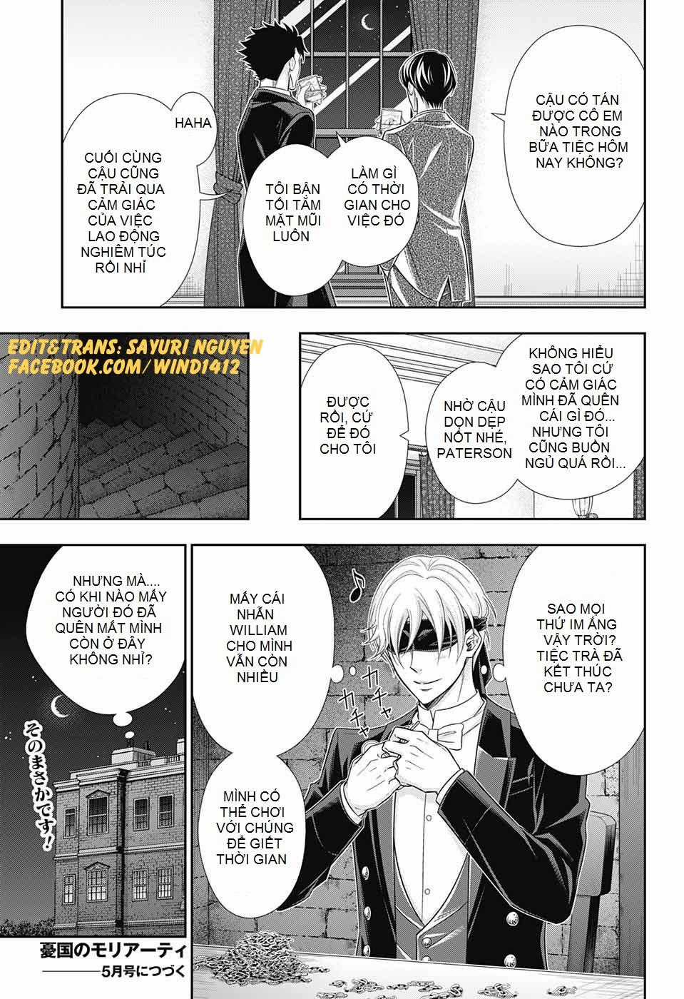 Yukoku No Moriarty Chapter 32 trang 43