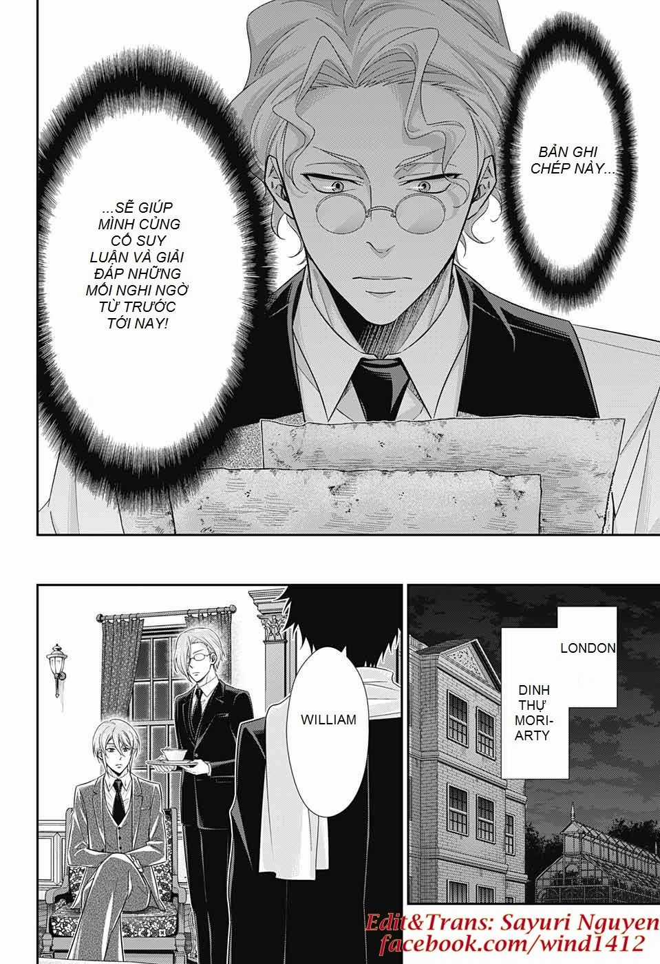 Yukoku No Moriarty Chapter 33 trang 11