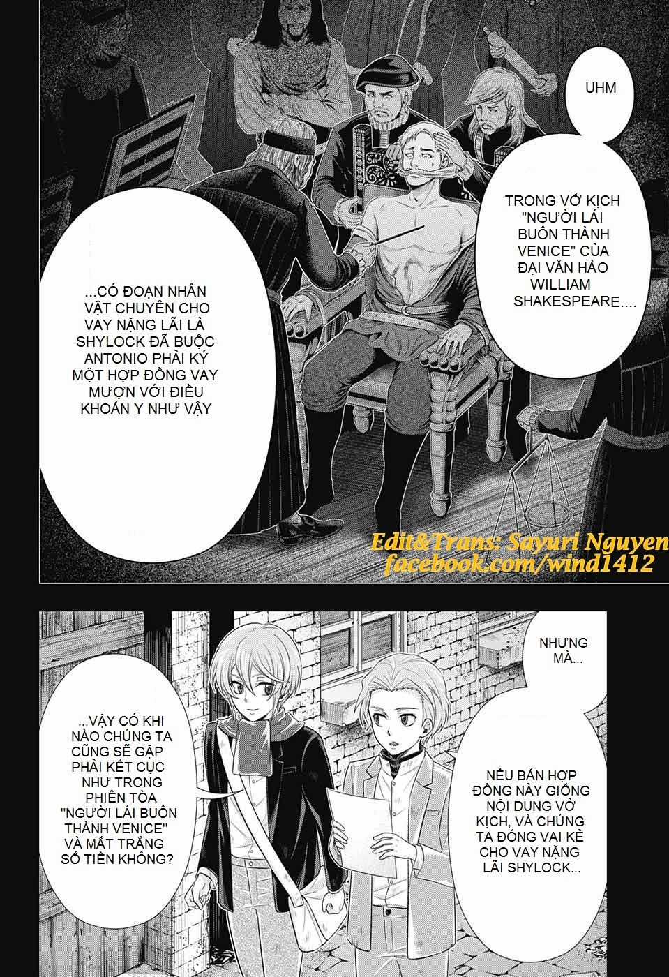 Yukoku No Moriarty Chapter 33 trang 43