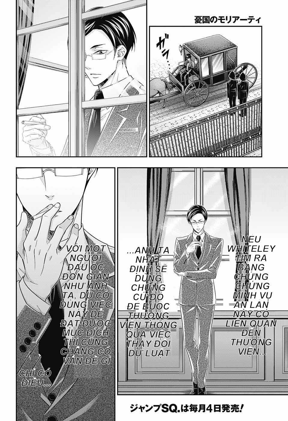 Yukoku No Moriarty Chapter 35 trang 18