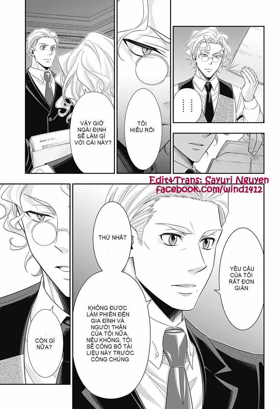 Yukoku No Moriarty Chapter 37 trang 16