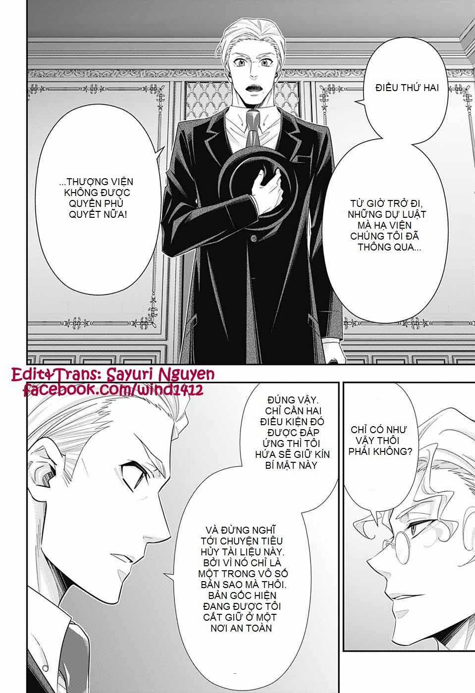 Yukoku No Moriarty Chapter 37 trang 17