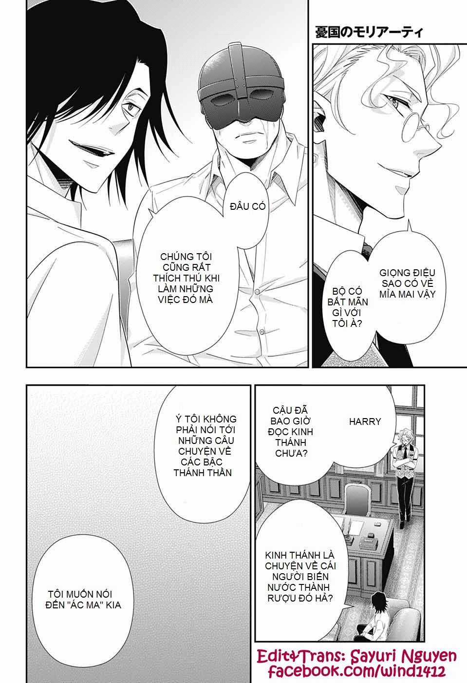 Yukoku No Moriarty Chapter 37 trang 31