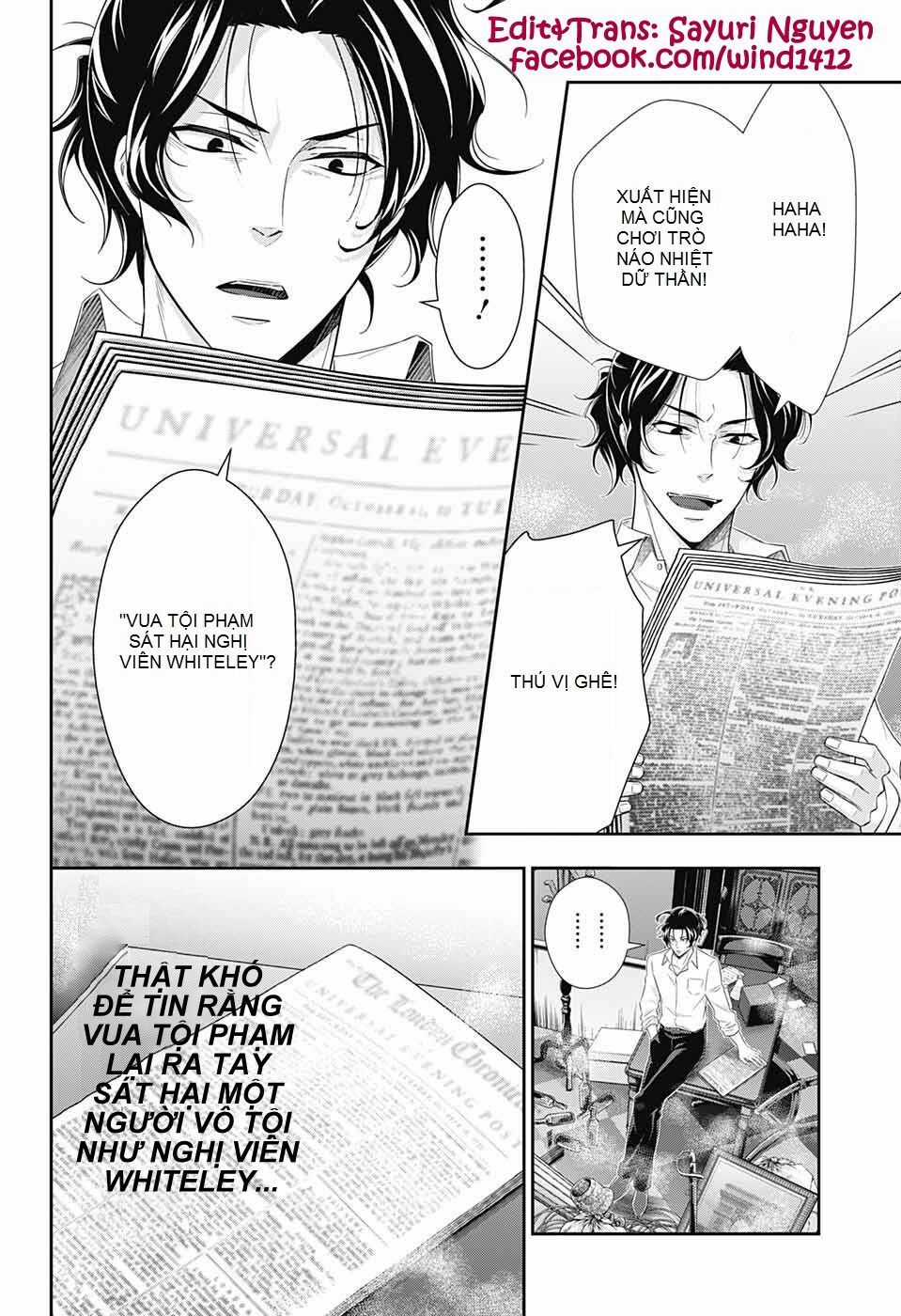 Yukoku No Moriarty Chapter 39 trang 13