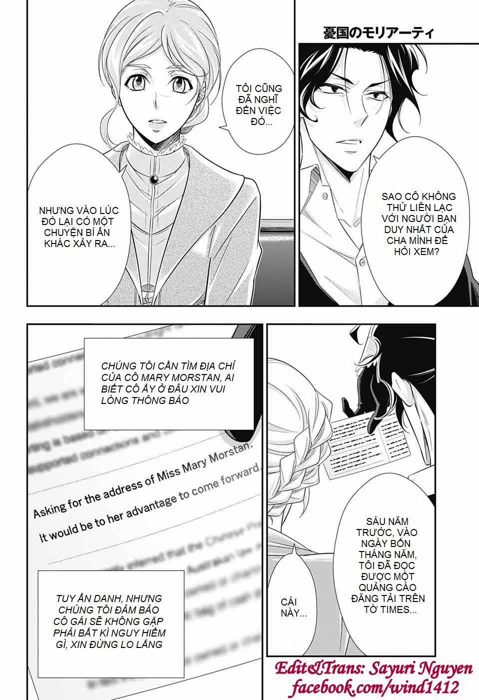 Yukoku No Moriarty Chapter 40 trang 19
