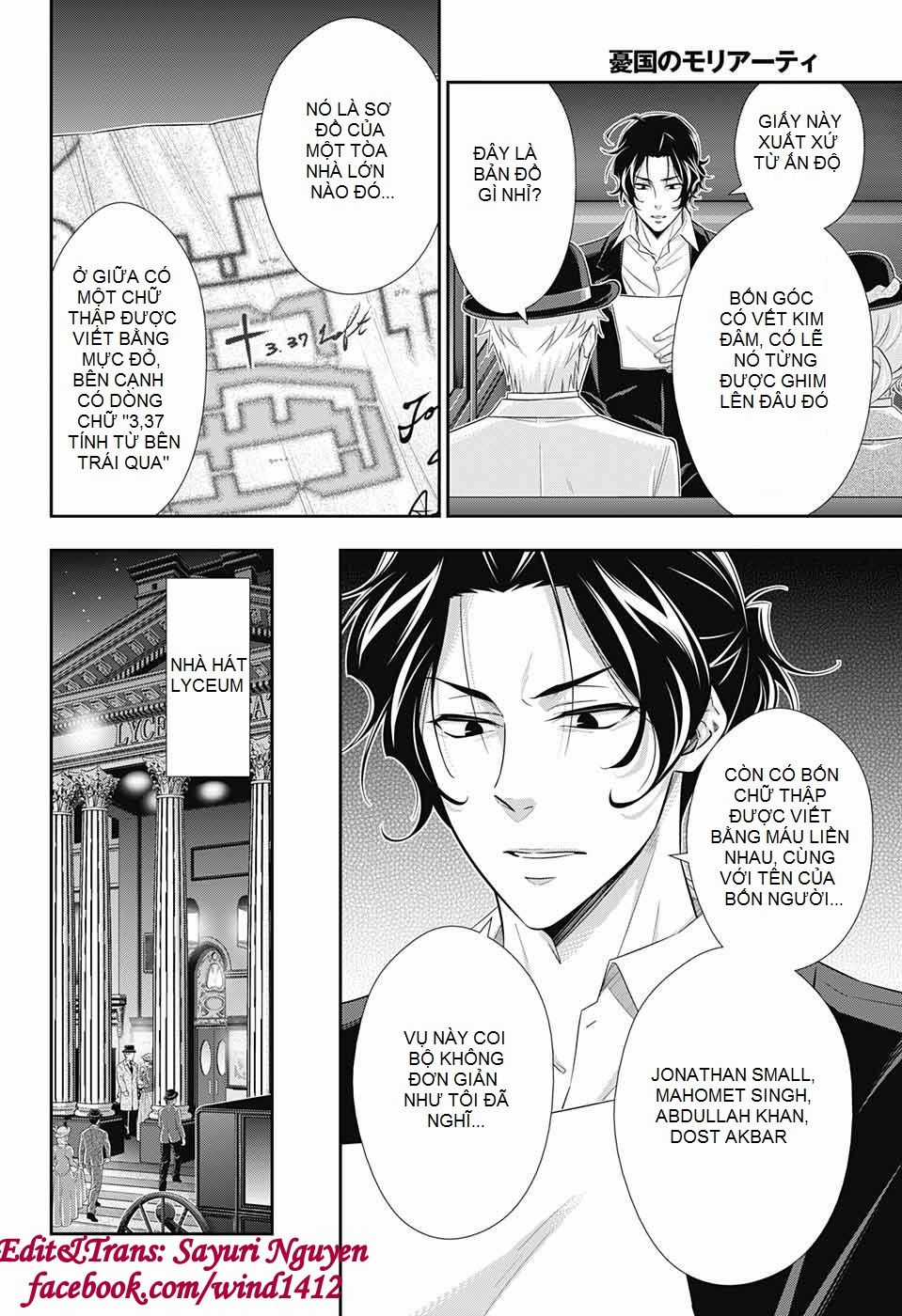 Yukoku No Moriarty Chapter 40 trang 37