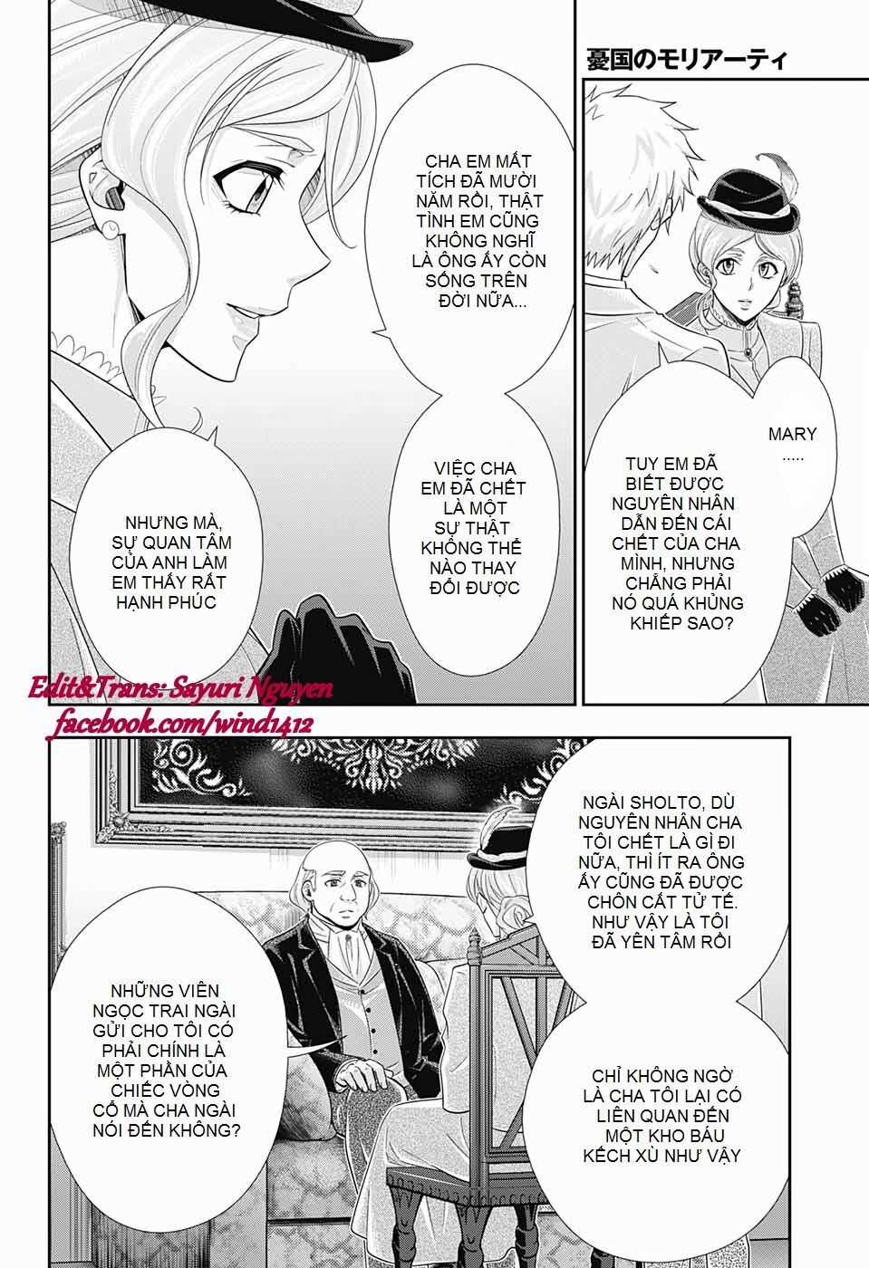 Yukoku No Moriarty Chapter 41 trang 18