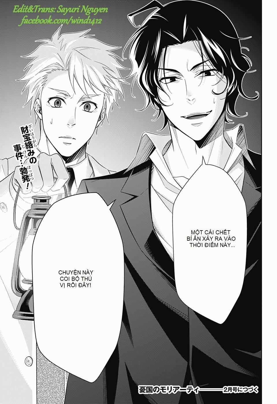 Yukoku No Moriarty Chapter 41 trang 44