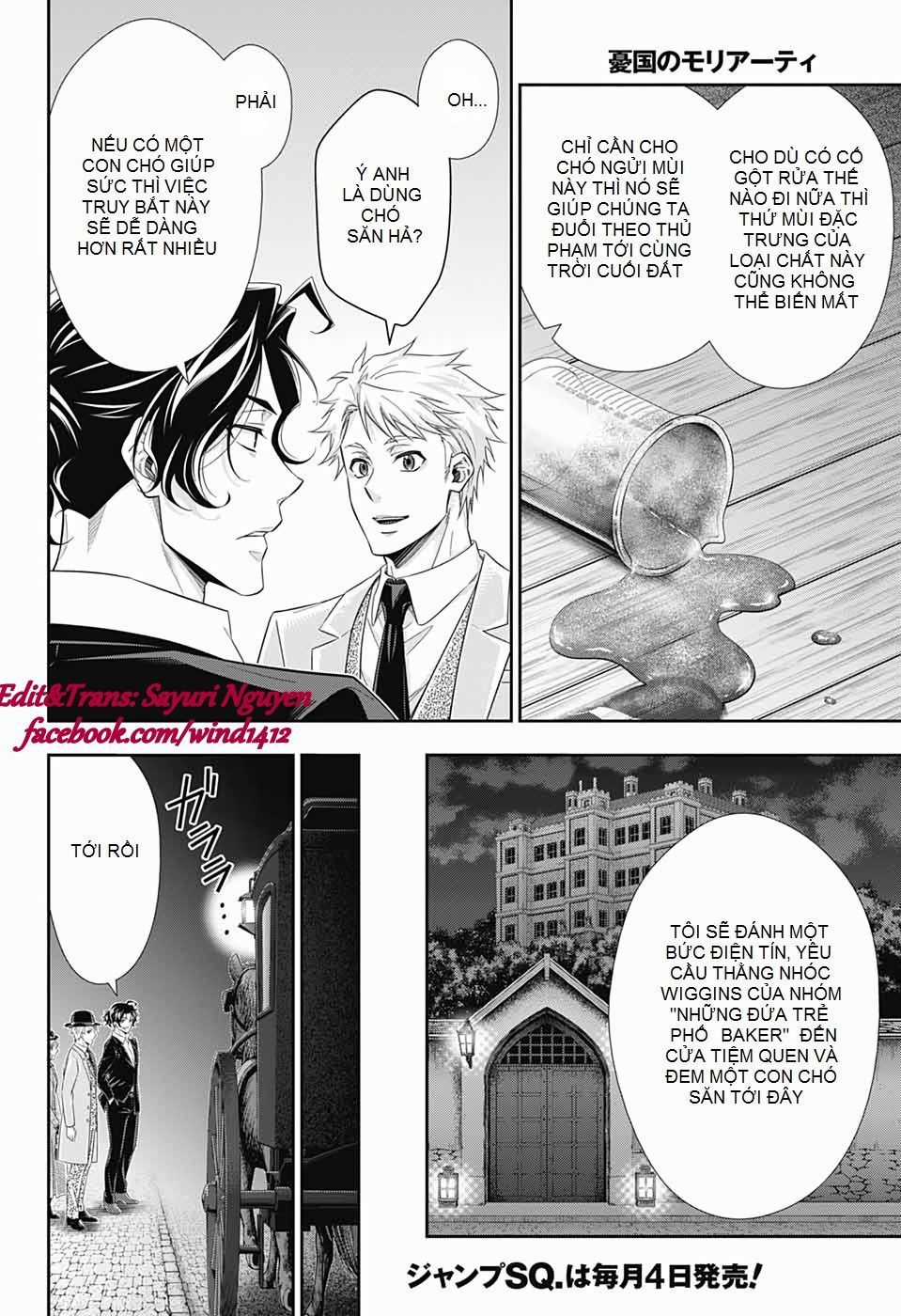 Yukoku No Moriarty Chapter 42 trang 40