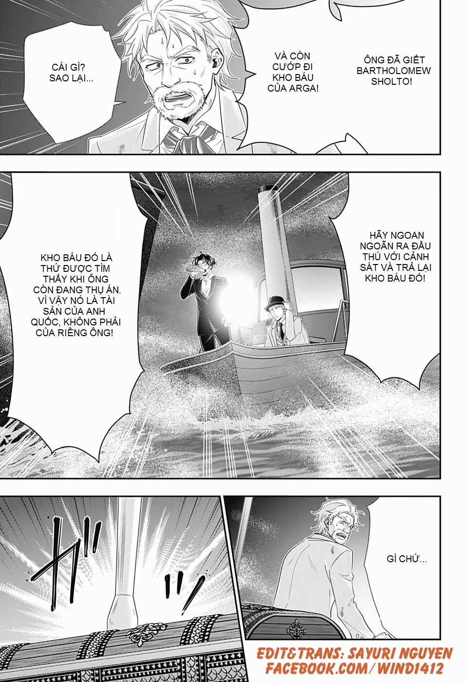 Yukoku No Moriarty Chapter 43 trang 18