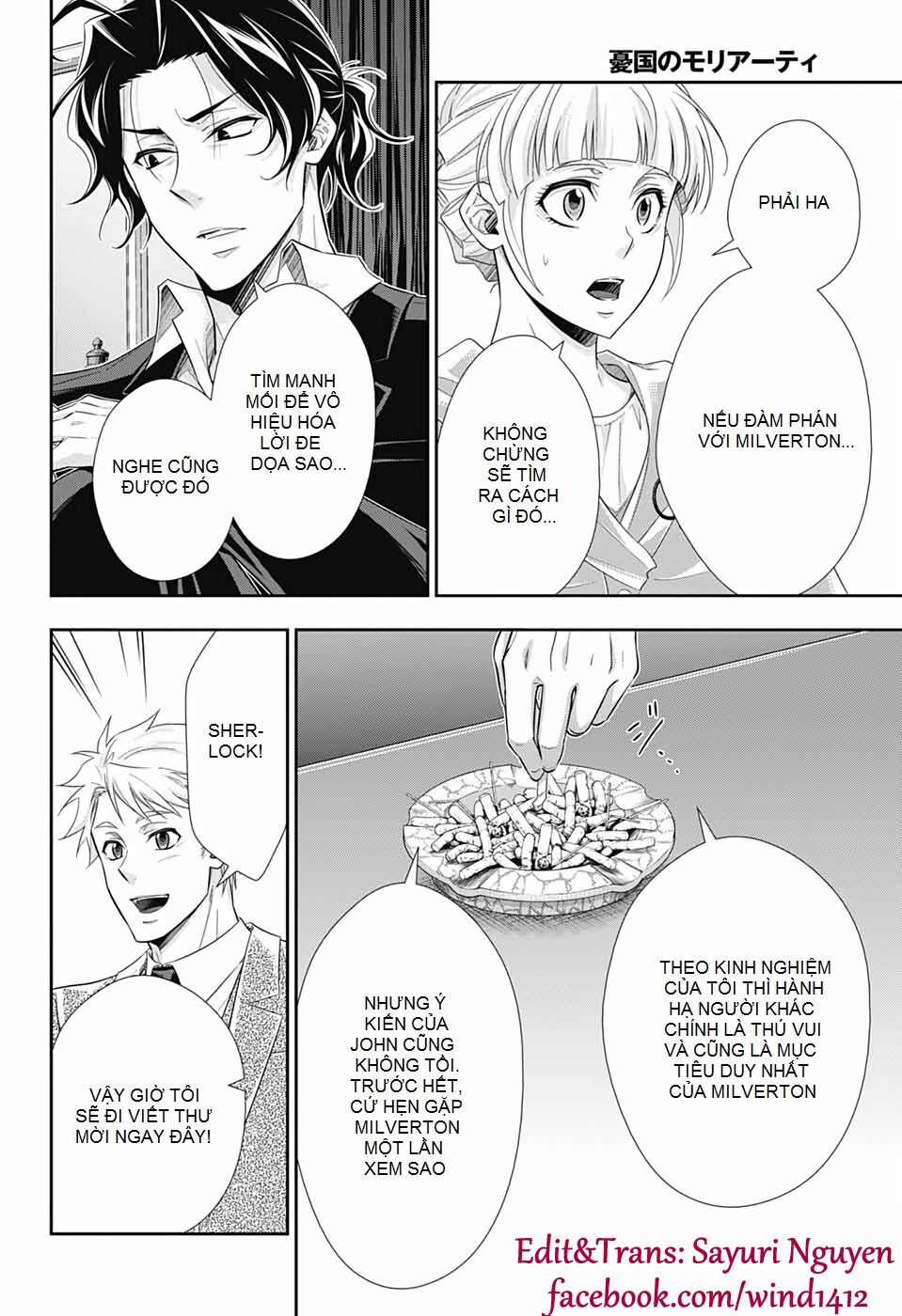 Yukoku No Moriarty Chapter 44 trang 17