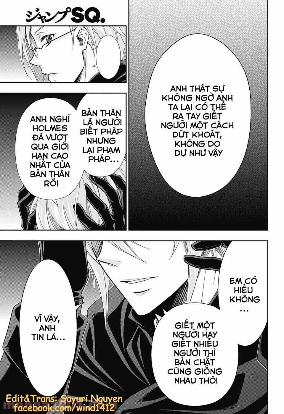 Yukoku No Moriarty Chapter 47 trang 42