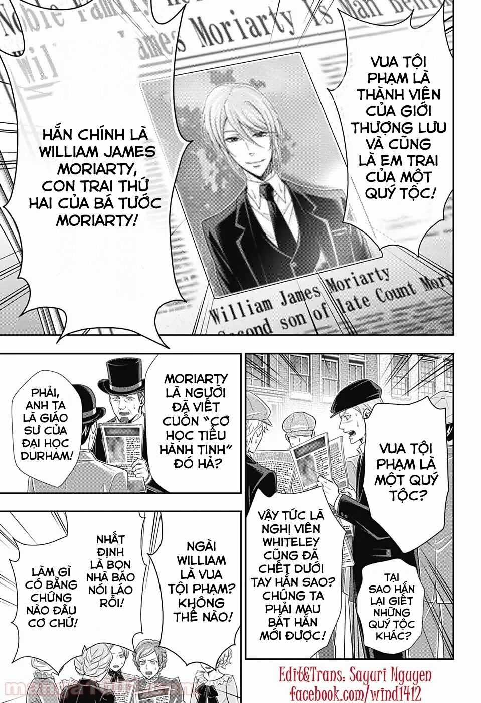 Yukoku No Moriarty Chapter 48 trang 41
