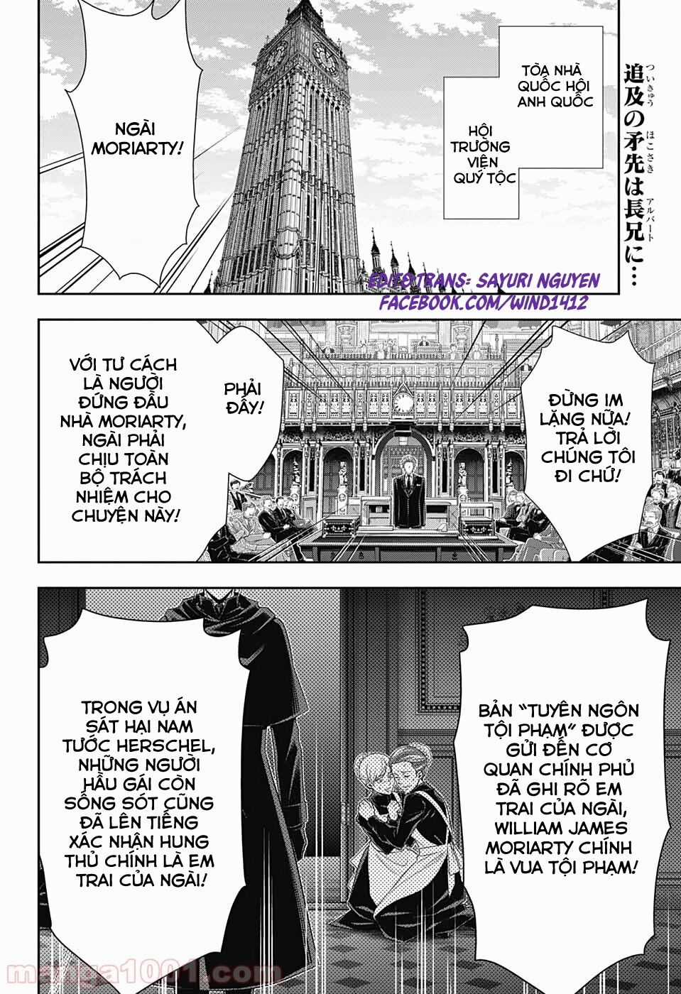 Yukoku No Moriarty Chapter 49 trang 1