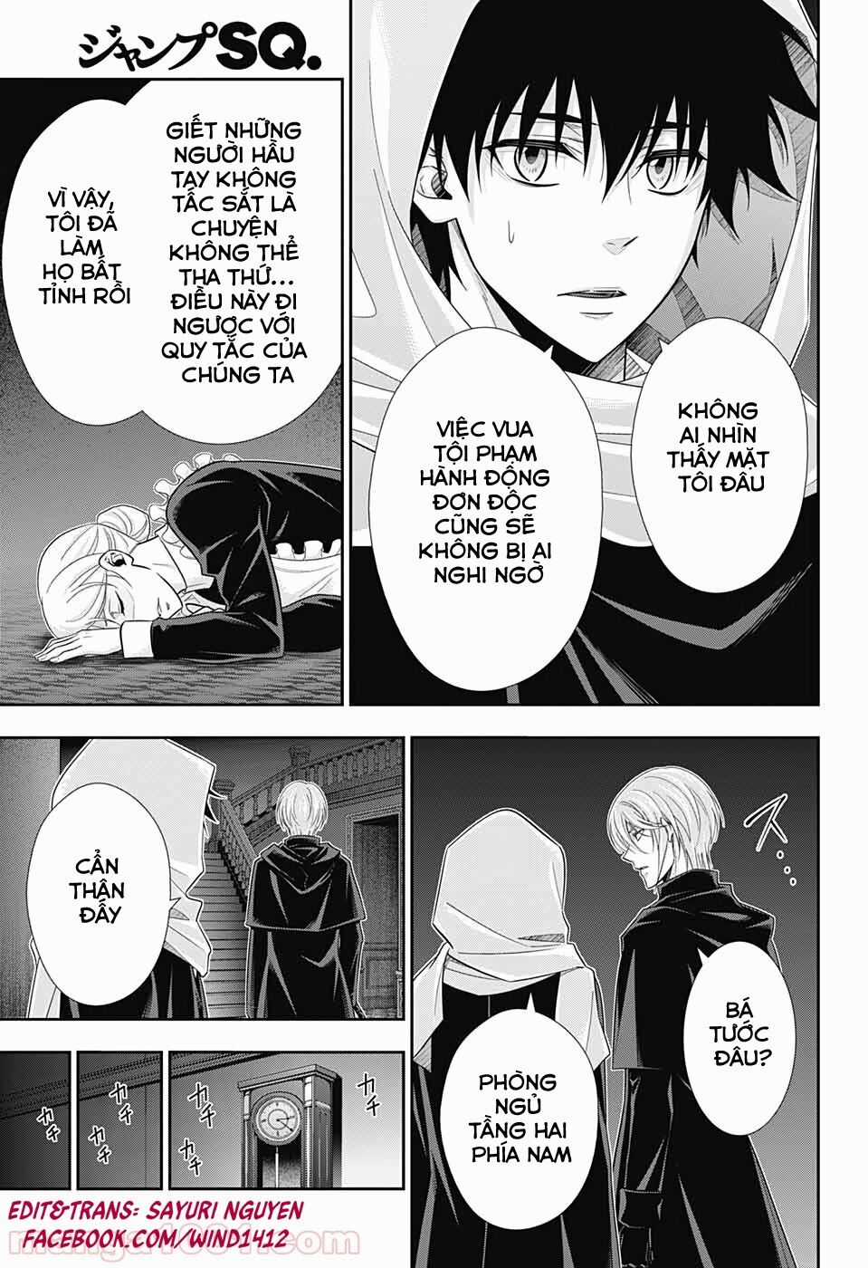 Yukoku No Moriarty Chapter 49 trang 18