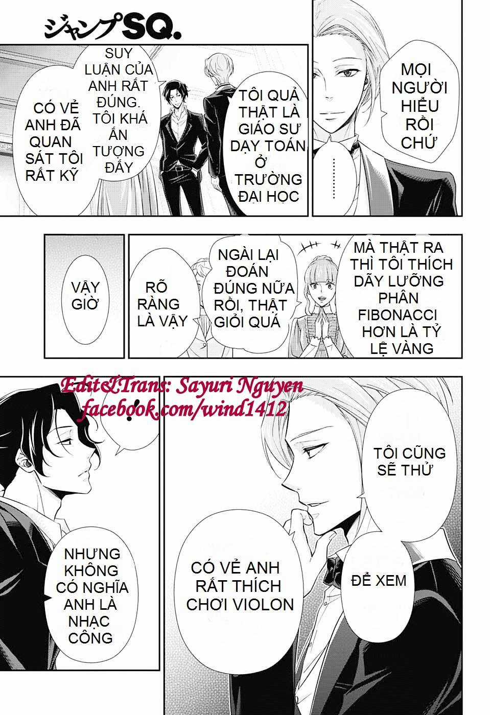 Yukoku No Moriarty Chapter 5 trang 30