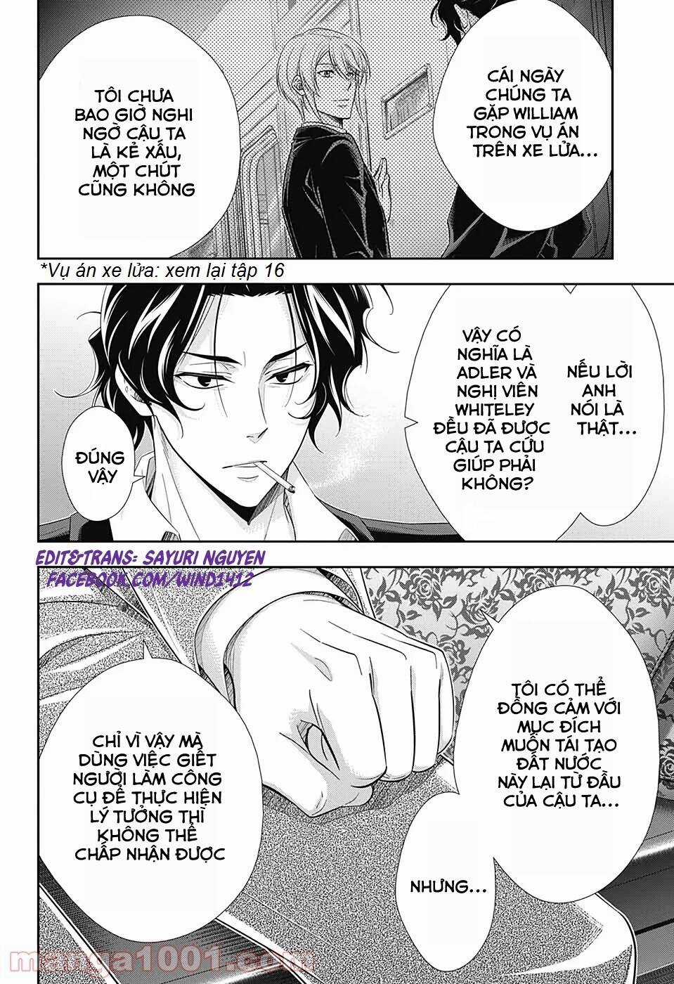 Yukoku No Moriarty Chapter 52 trang 15