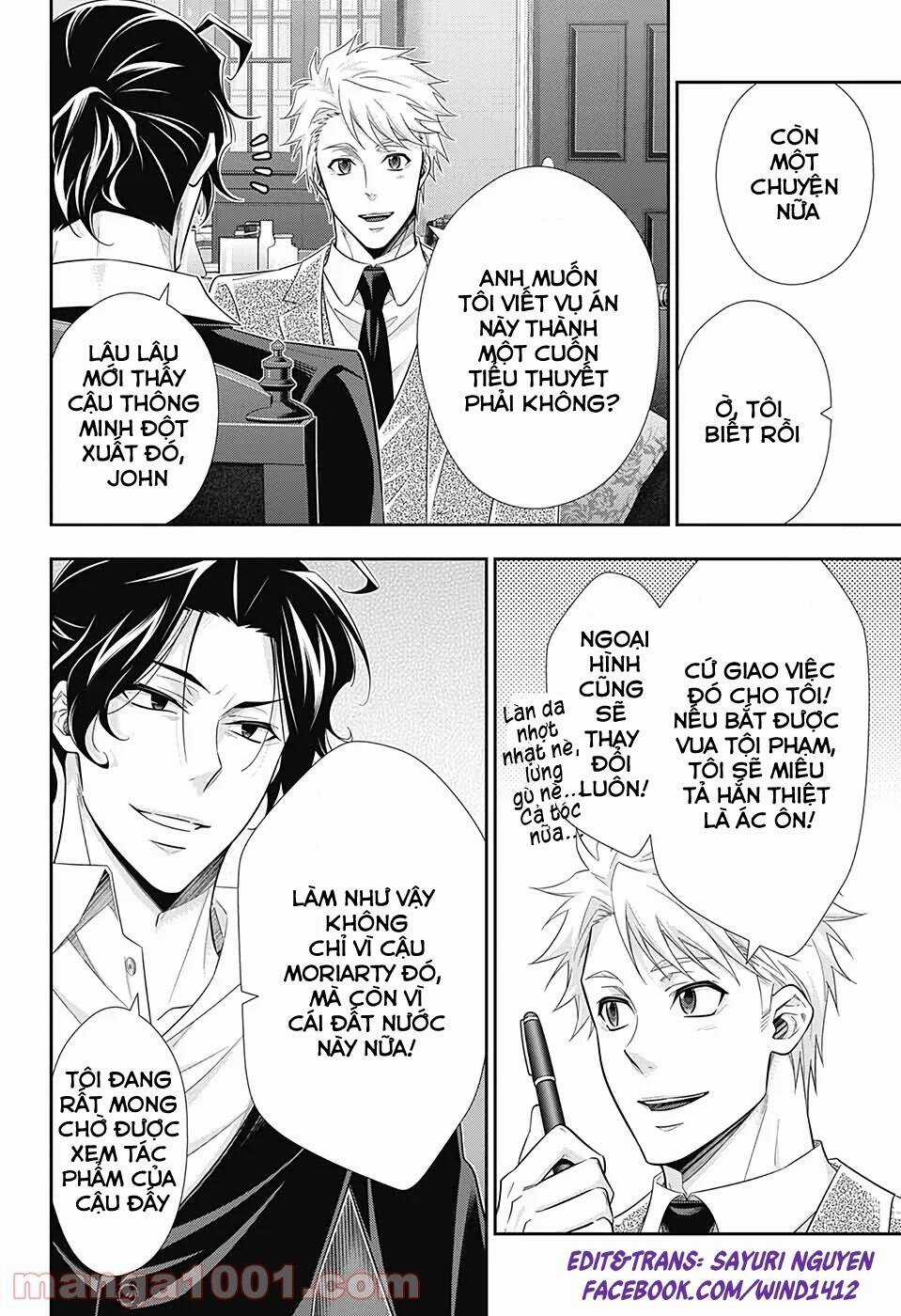 Yukoku No Moriarty Chapter 52 trang 21