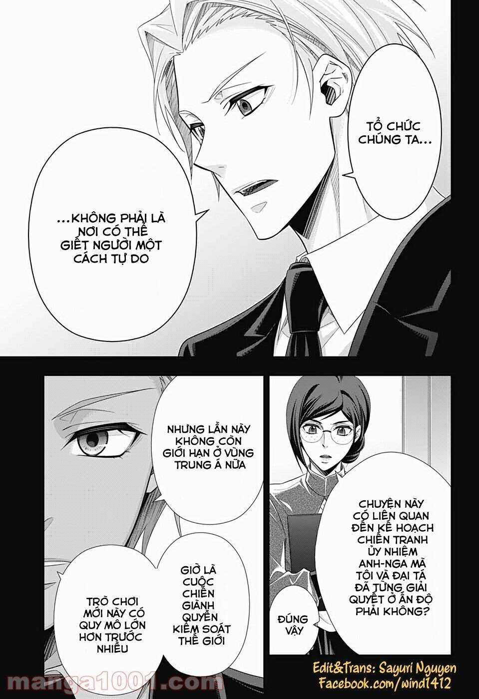 Yukoku No Moriarty Chapter 57 trang 14