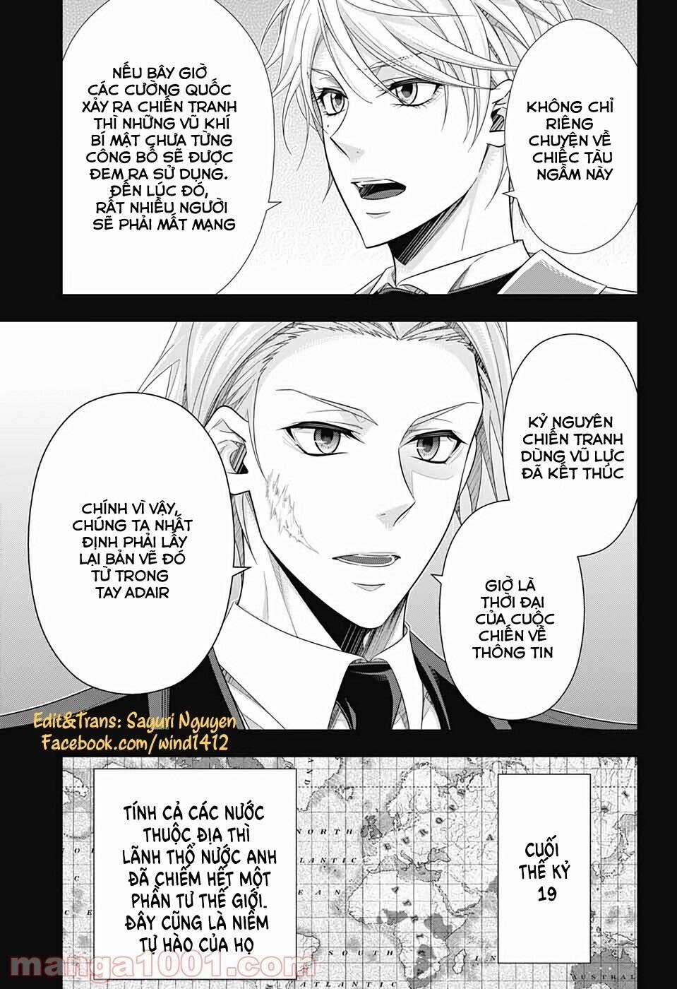 Yukoku No Moriarty Chapter 57 trang 16