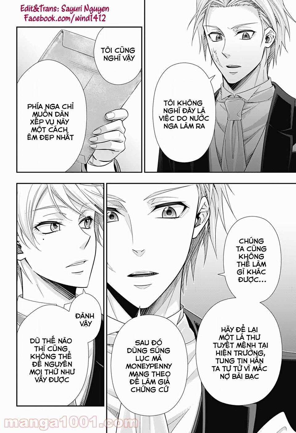 Yukoku No Moriarty Chapter 57 trang 41