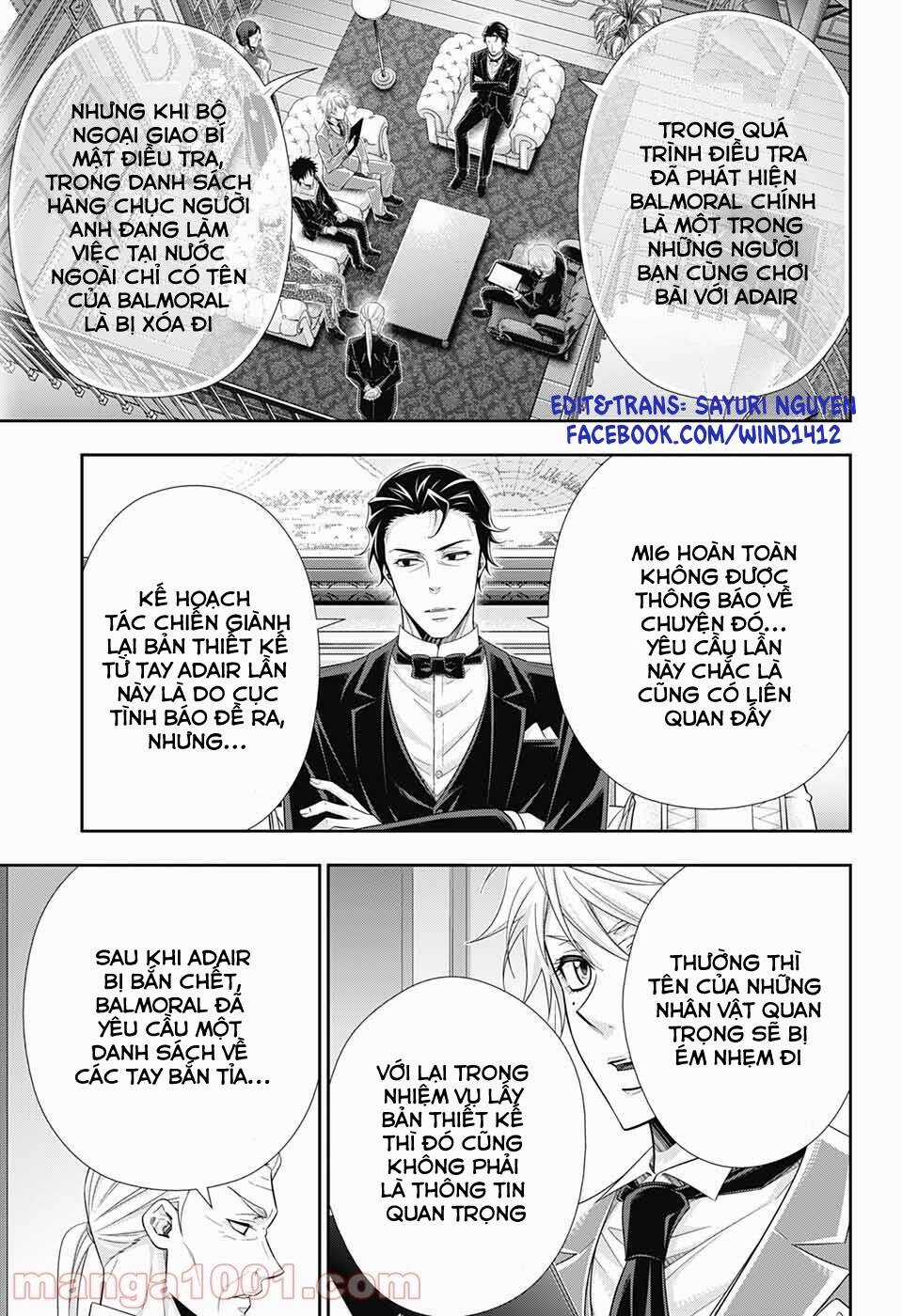 Yukoku No Moriarty Chapter 58 trang 9