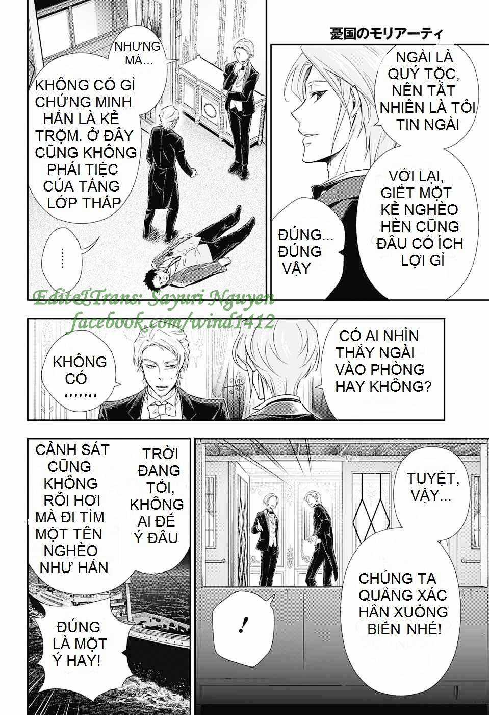 Yukoku No Moriarty Chapter 6 trang 3