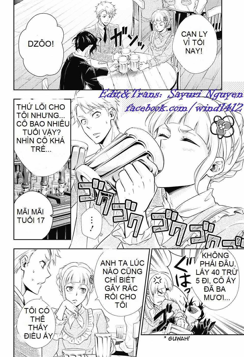 Yukoku No Moriarty Chapter 7 trang 28