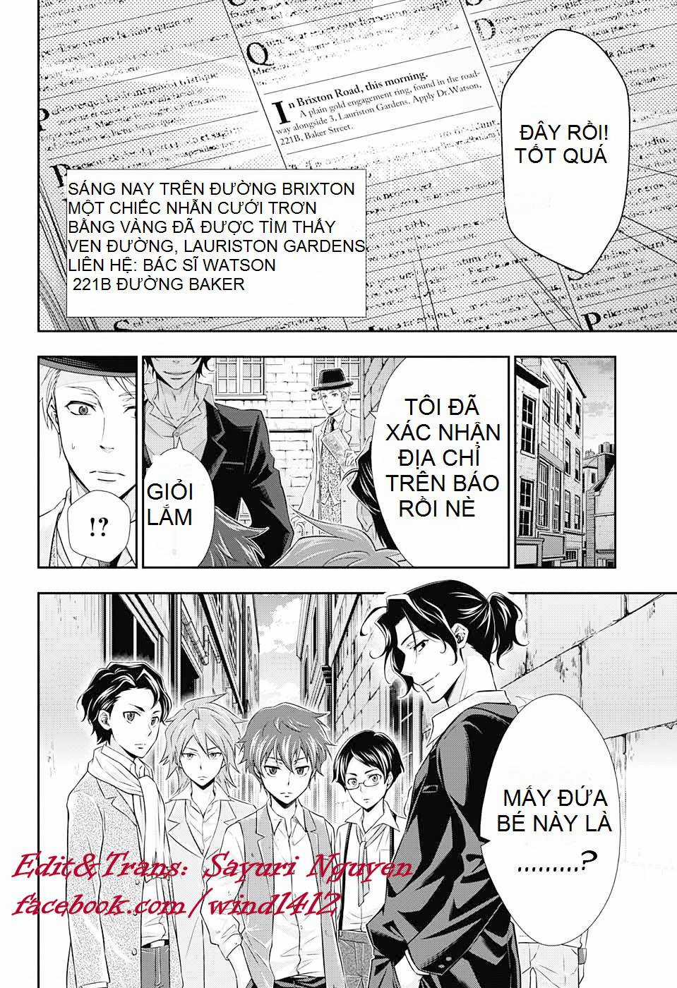 Yukoku No Moriarty Chapter 8 trang 31