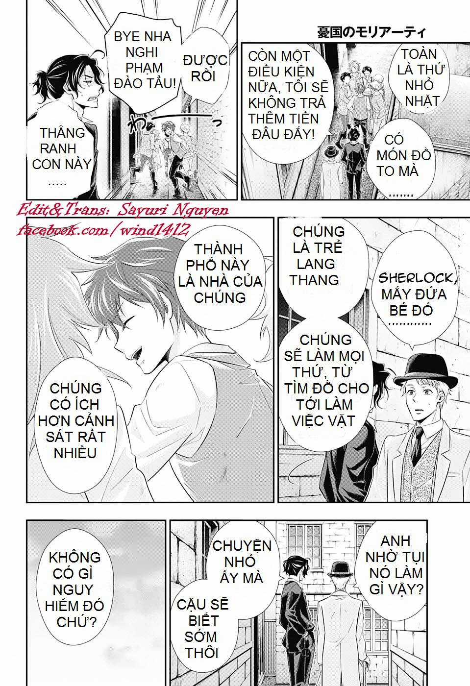 Yukoku No Moriarty Chapter 8 trang 33