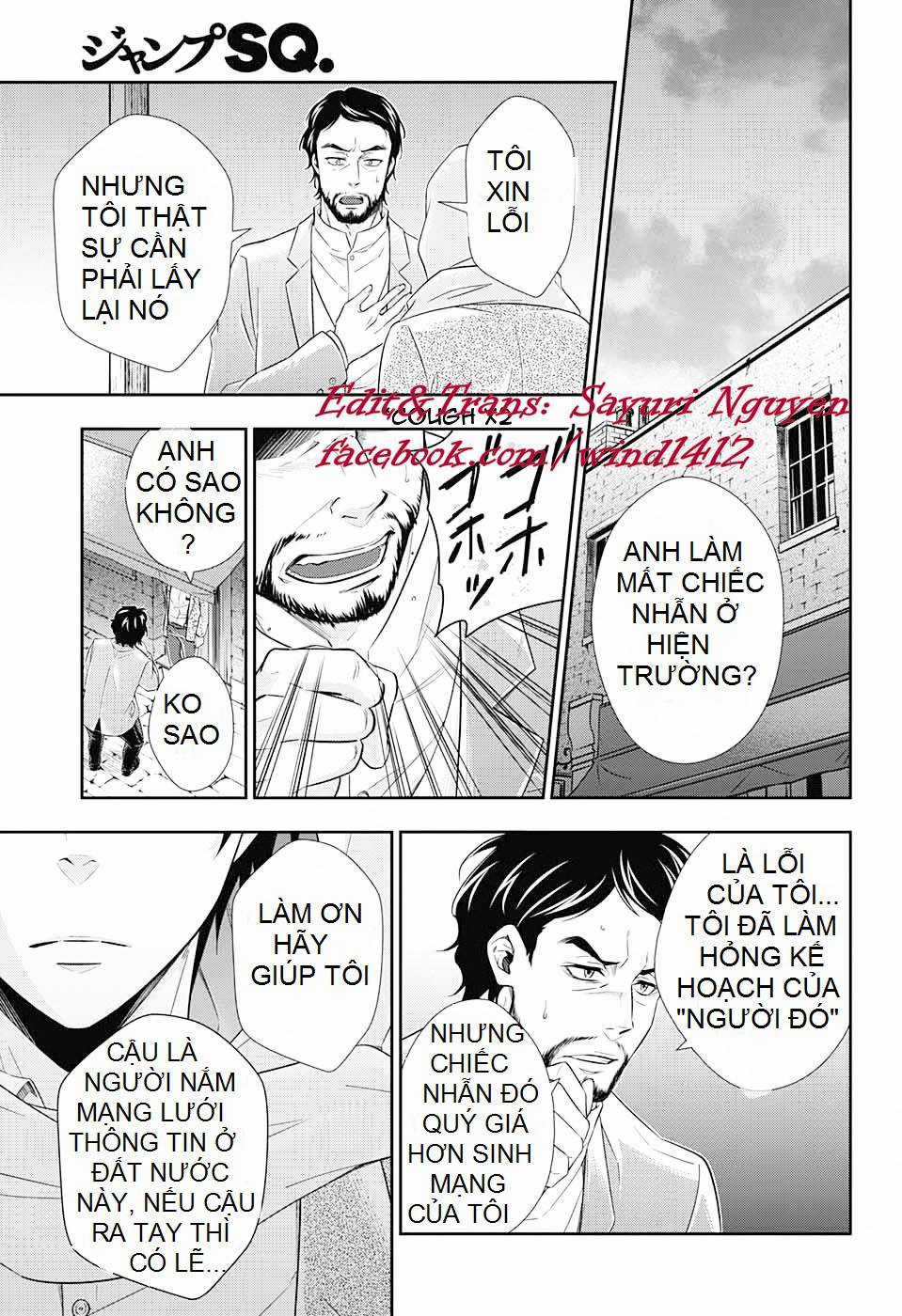 Yukoku No Moriarty Chapter 8 trang 34