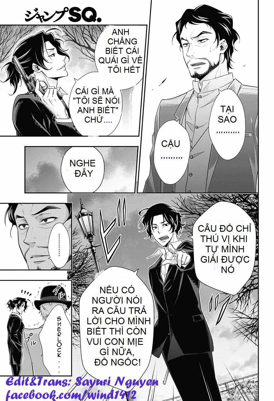 Yukoku No Moriarty Chapter 9 trang 27