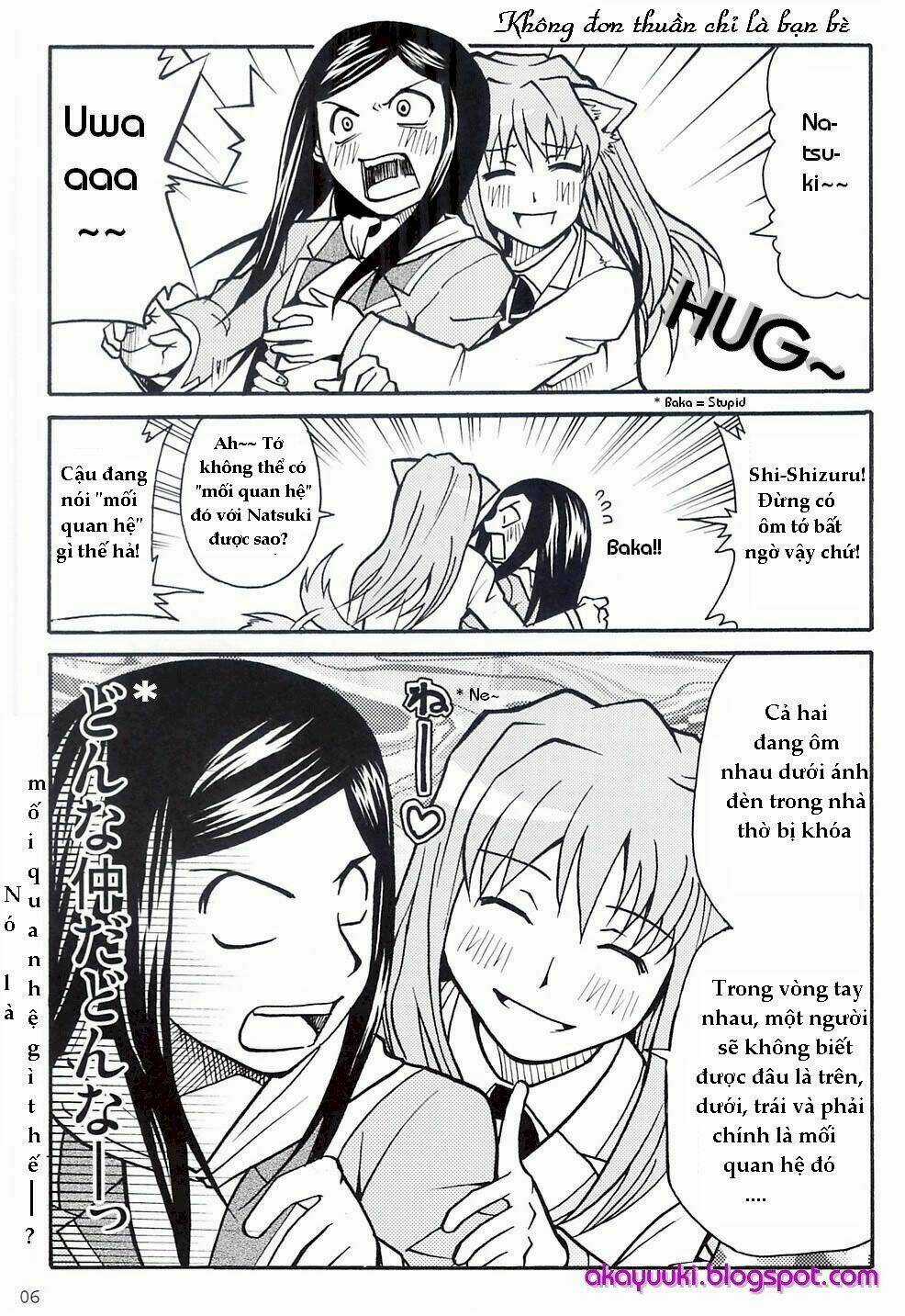 Yuri Doujinshi Shizuru x Natsuki Chapter 2 trang 10