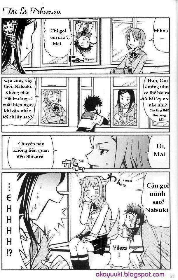 Yuri Doujinshi Shizuru x Natsuki Chapter 2 trang 13