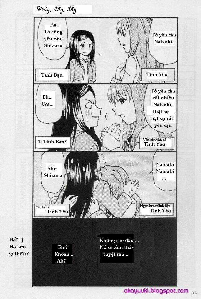 Yuri Doujinshi Shizuru x Natsuki Chapter 2 trang 5
