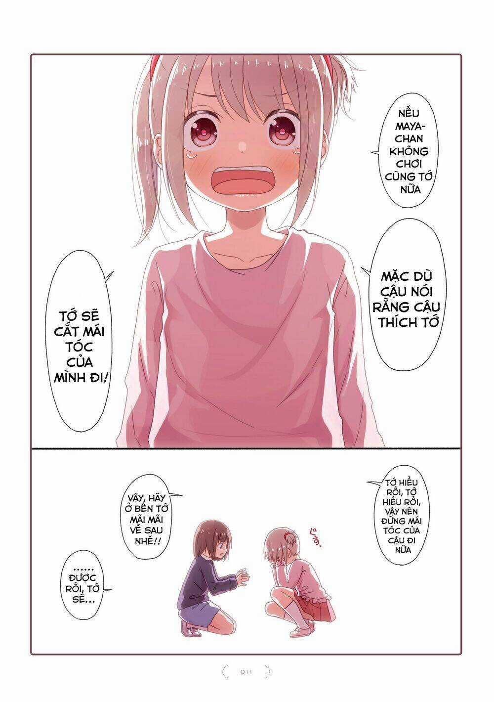 Yuri Na Kataomoi-Chan Chapter 0 trang 13