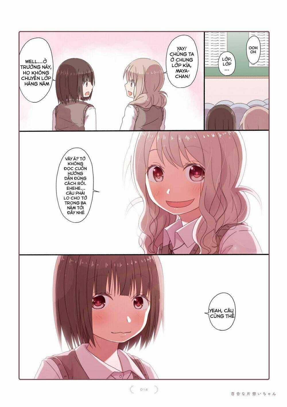Yuri Na Kataomoi-Chan Chapter 0 trang 16