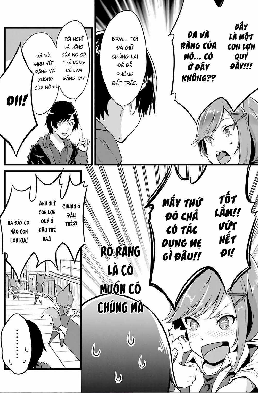 Yuru Fuwa Noka No Moji Bake Skill Chapter 3 trang 13