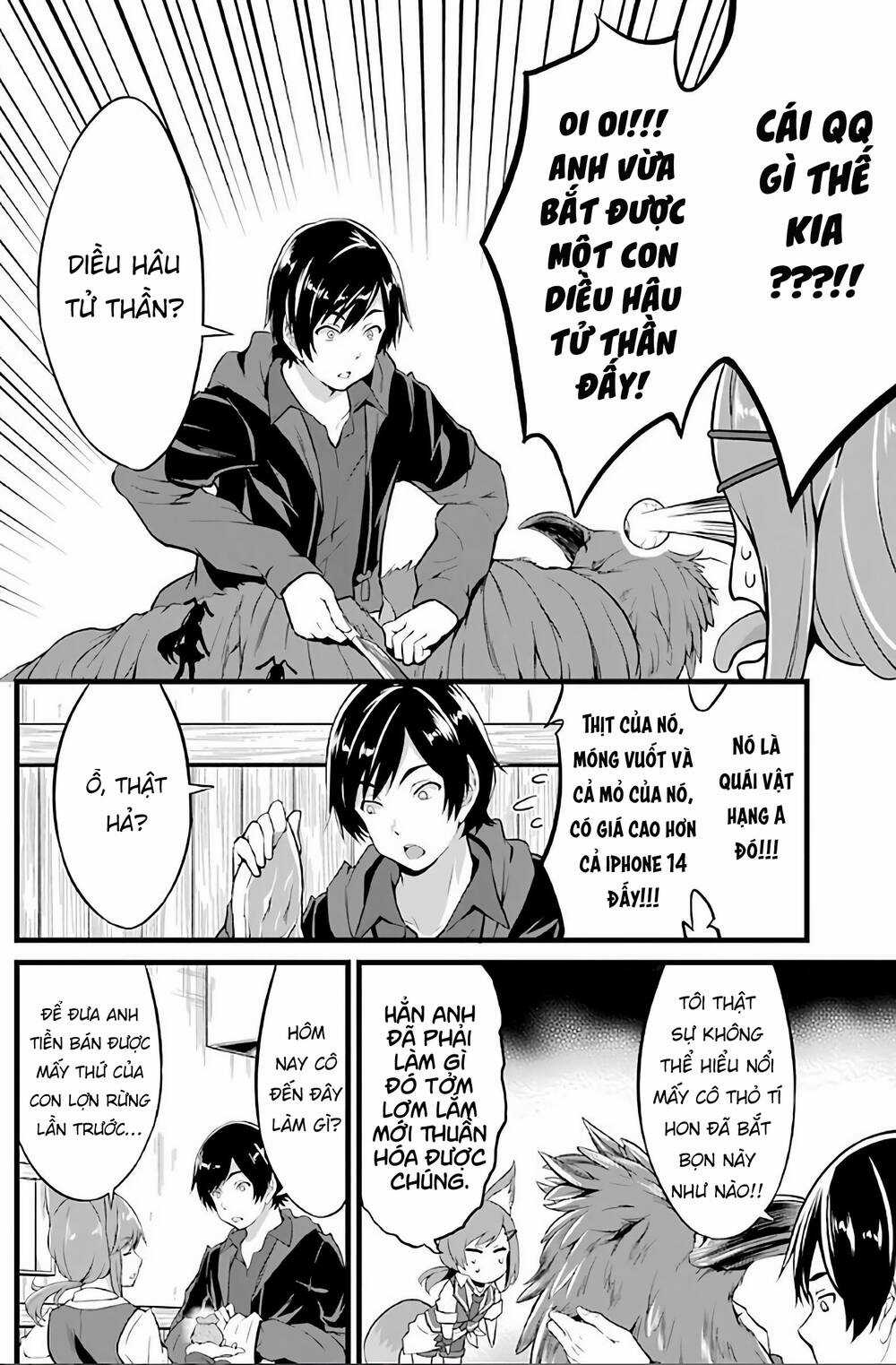 Yuru Fuwa Noka No Moji Bake Skill Chapter 3 trang 19